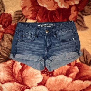 AEO Cuffed Shorts